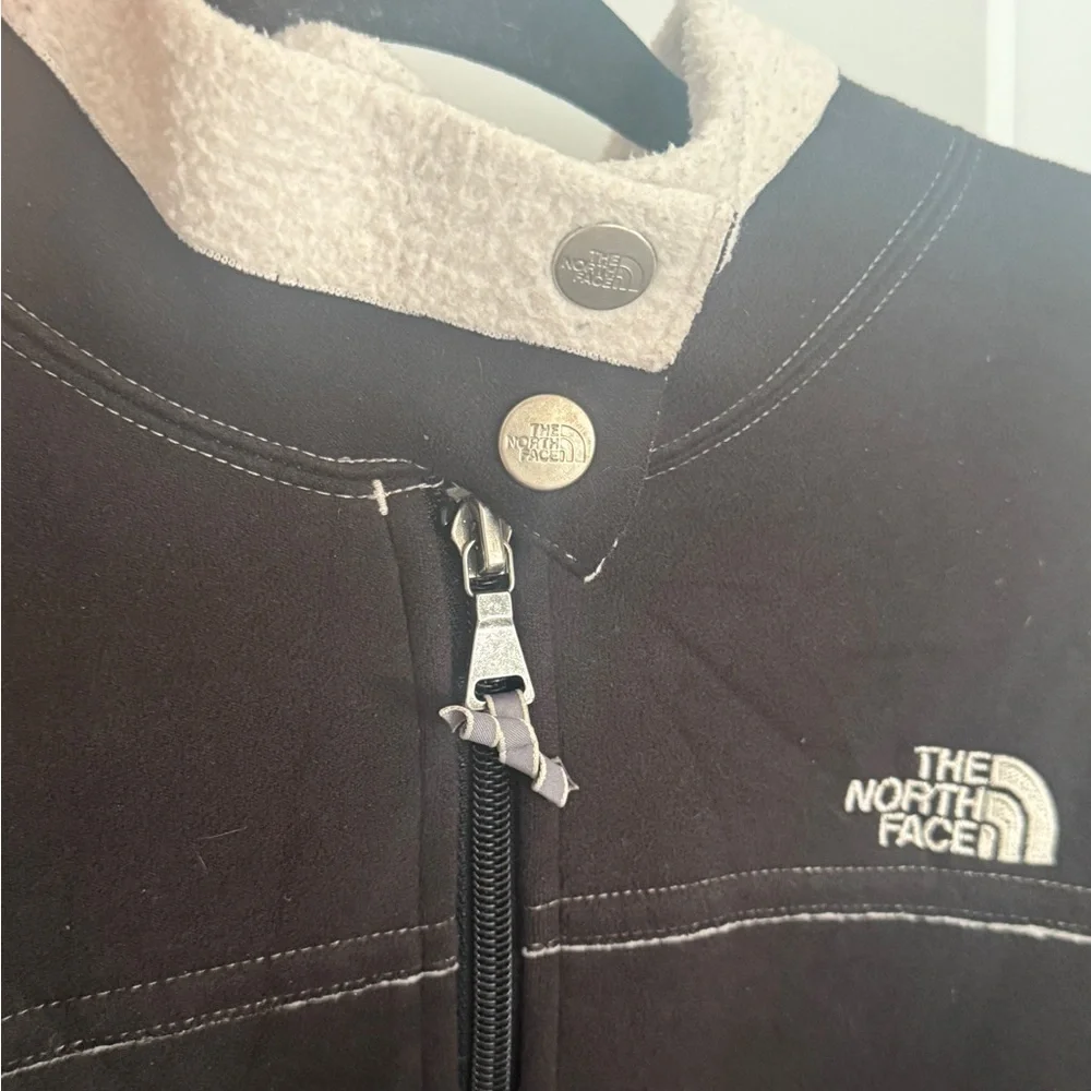 North Face Jacket Womens Black A5 Series Fleece Lined Full Zip Outdoors M - Picture 8 of 9